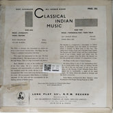 Ravi Shankar, Ali Akbar Khan - Classical Indian Music (Vinyl)